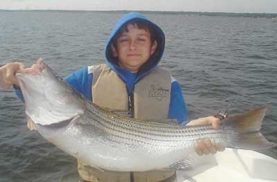 Photo of people with the fish they caught