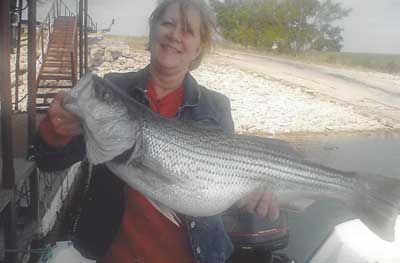 Photo of people with the fish they caught